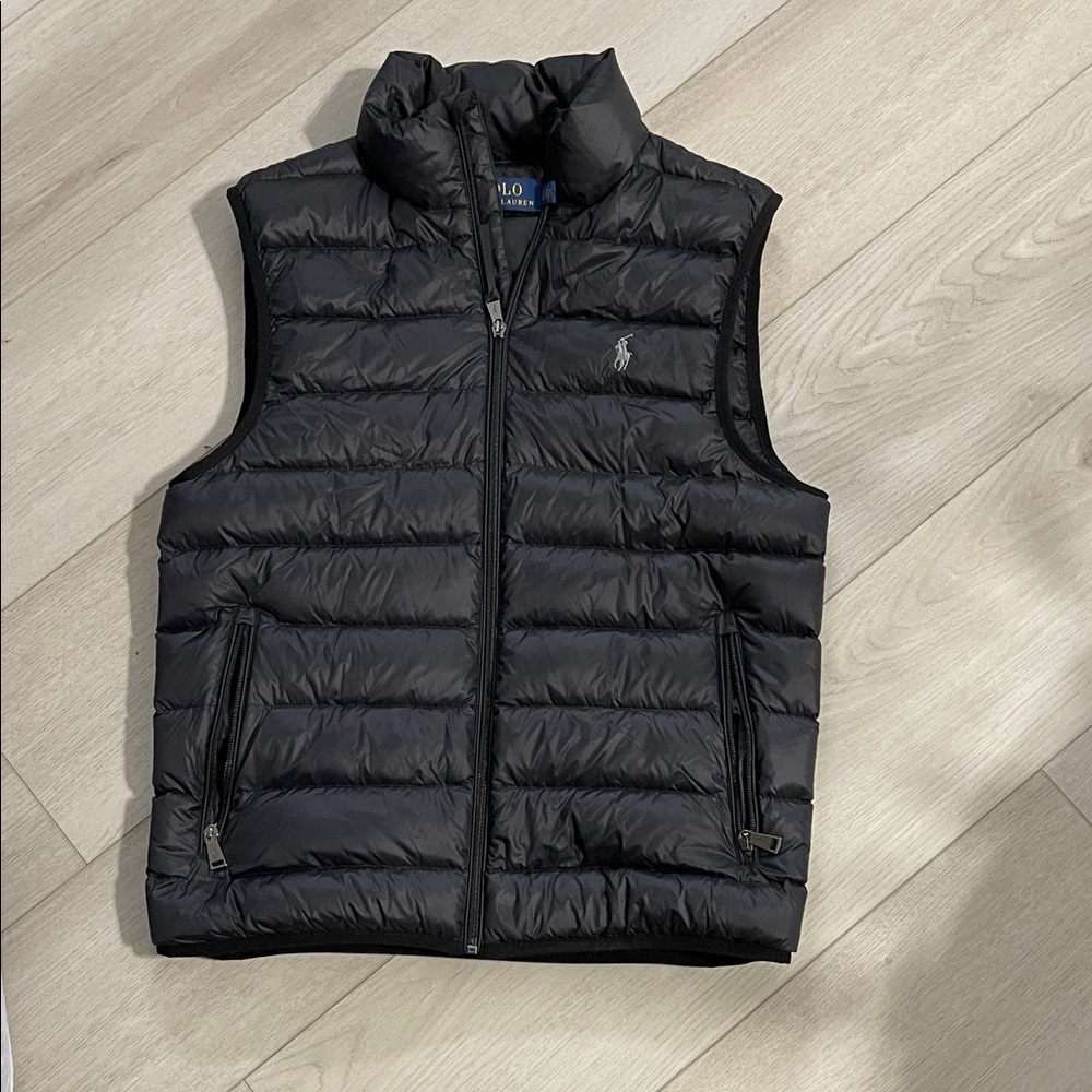 Polo by Ralph Lauren Quilted Black Vest